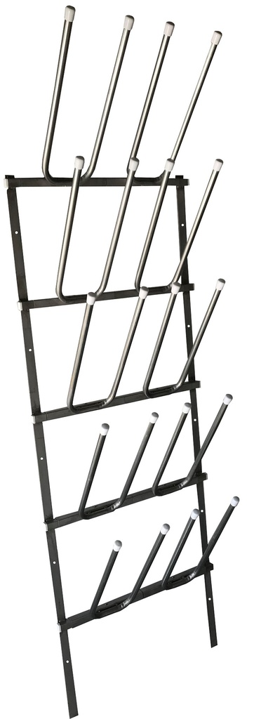 Stainless steel boot rack - 10 pairs