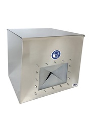 Stainless steel dispenser for FFP2 shell masks