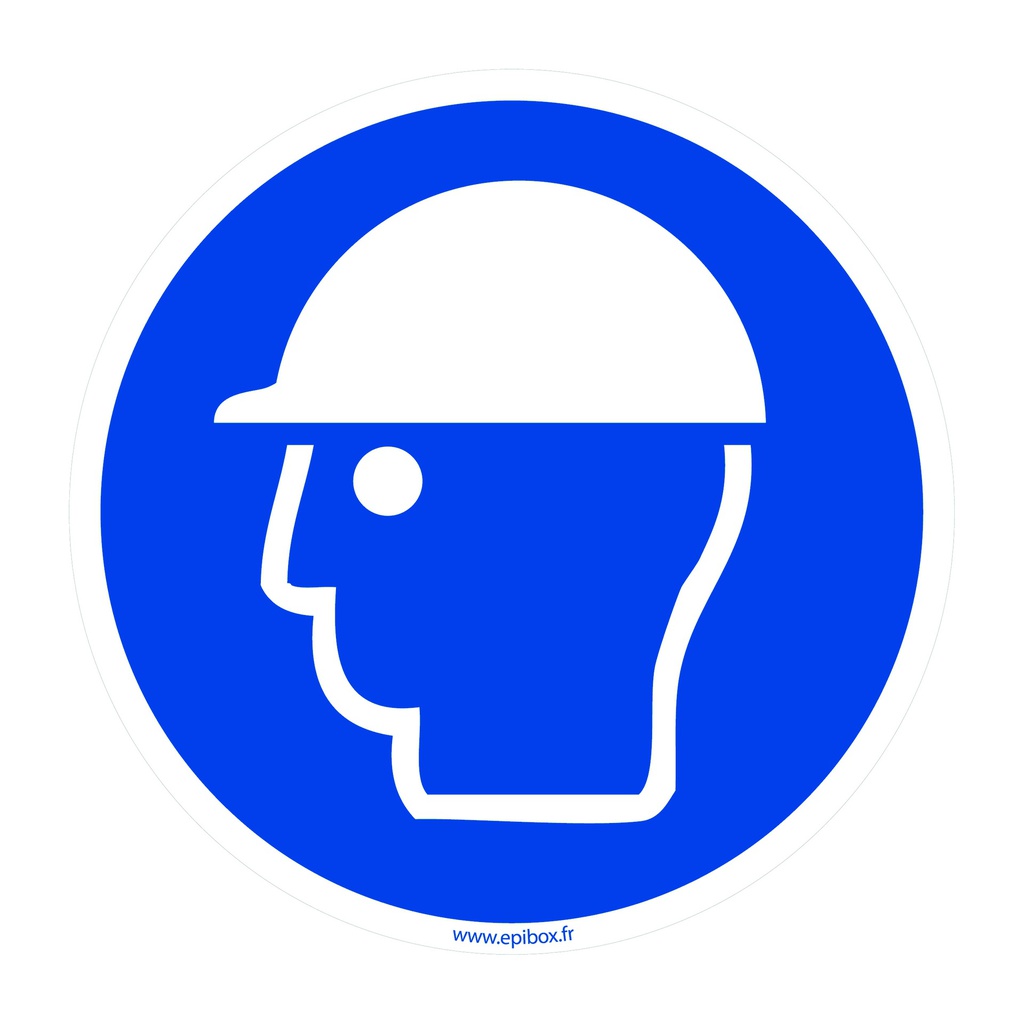 Pictogram helmet Ø220mm