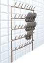 [957840] Stainless steel shoe rack - 20 pairs